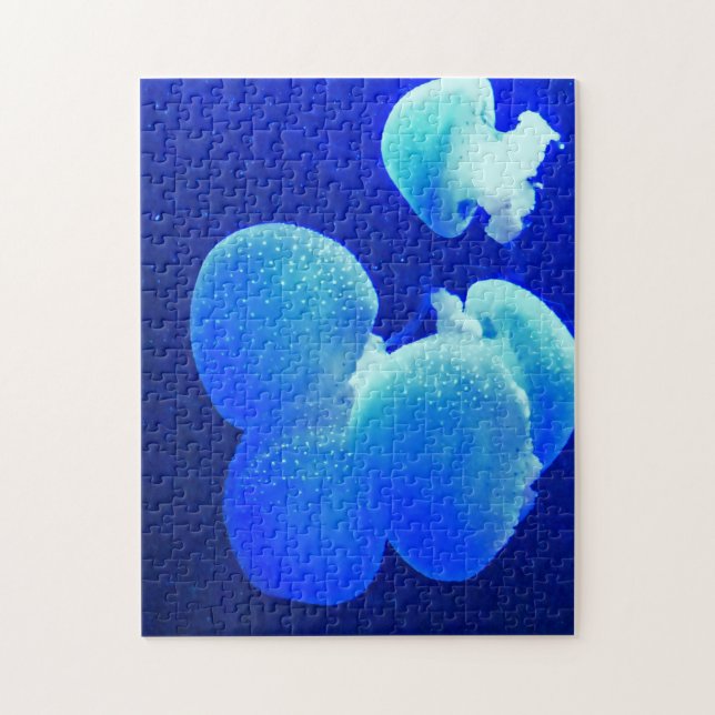 Jelly Fish. Jigszle Puzzle Pussel (Vertikal)