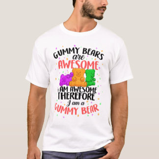 Jelly Gummies T-shirt Soft Sugar Candy Fruktig
