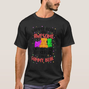 Jelly Gummy Candy Fruktig Juicy Kids Gummy Kids T Shirt