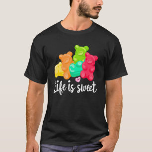 Jelly Gummy Soft Candy Fruktig Juicy Kids Gummy ca T Shirt