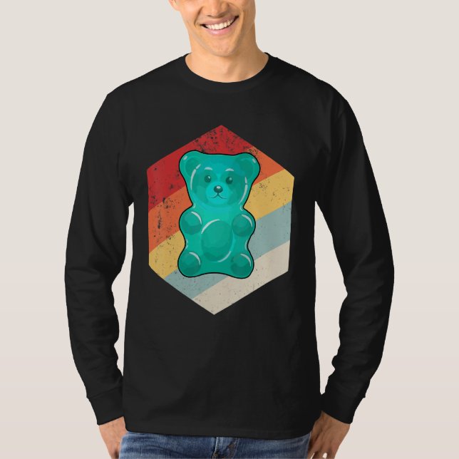 Jelly Gummy T-shirt Soft Candy Fruity Juicy Kids G (Framsida)