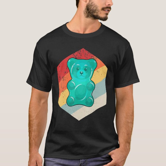 Jelly Gummy T-shirt Soft Candy Fruity Juicy Kids G (Framsida)