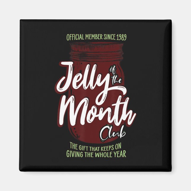 Jelly Klubben Roligt Manar och Women Christma Magnet (Framsidan)