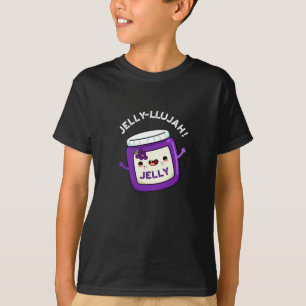 Jelly-llujah Funny Jelly Pun Mörk BG T Shirt