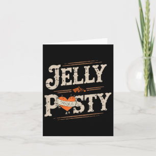 Jelly Personlig First Namn Cowboy Birthday Manar Kort