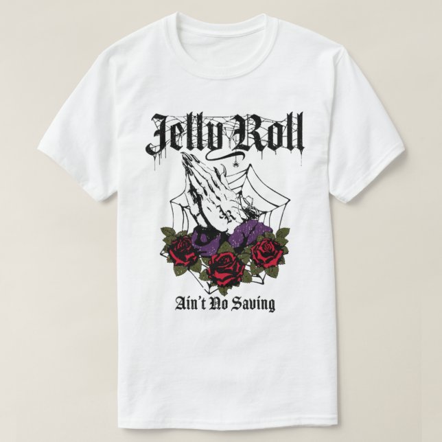 Jelly Roll Merch Spider Shirt T (Design framsida)
