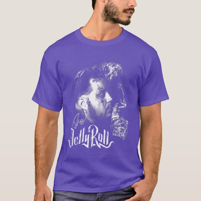 Jelly Roll Vintage flicka T Shirt (Framsida)