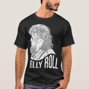 Jelly Roll White retro T Shirt