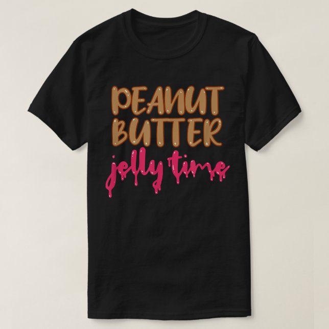 Jelly Time Bff Kärlek Match Perfekt 15 T Shirt (Design framsida)