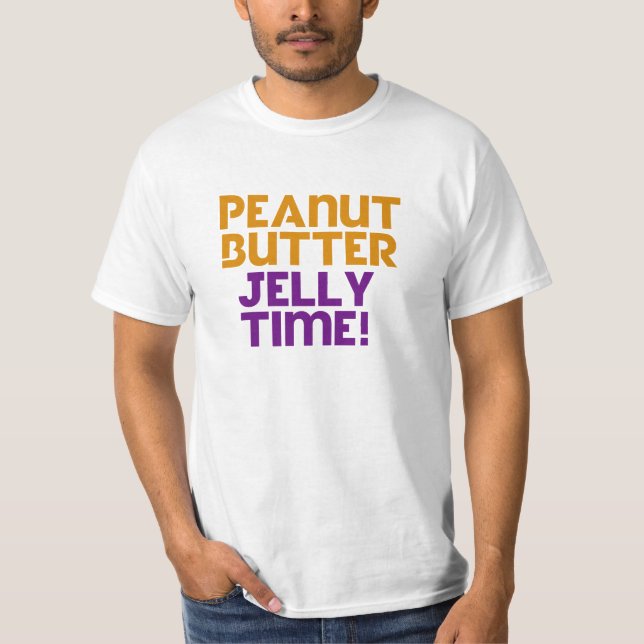 Jelly Time för peanut Butter T-shirt (Framsida)