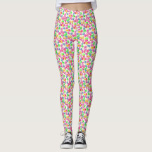 Jellybean Queen Leggings i Fransk Vanilj