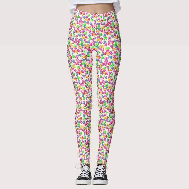 Jellybean Queen Leggings i Fransk Vanilj (Framsida)