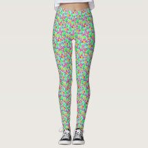 Jellybean Queen Leggings i Mint Gelato
