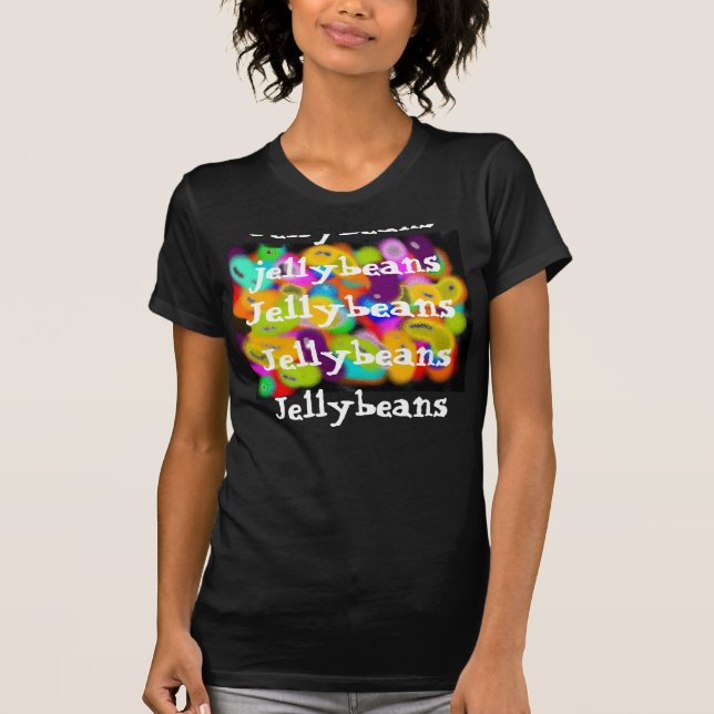 Jellybeanutslagsplats vid mandybeau tee shirt (Framsida)