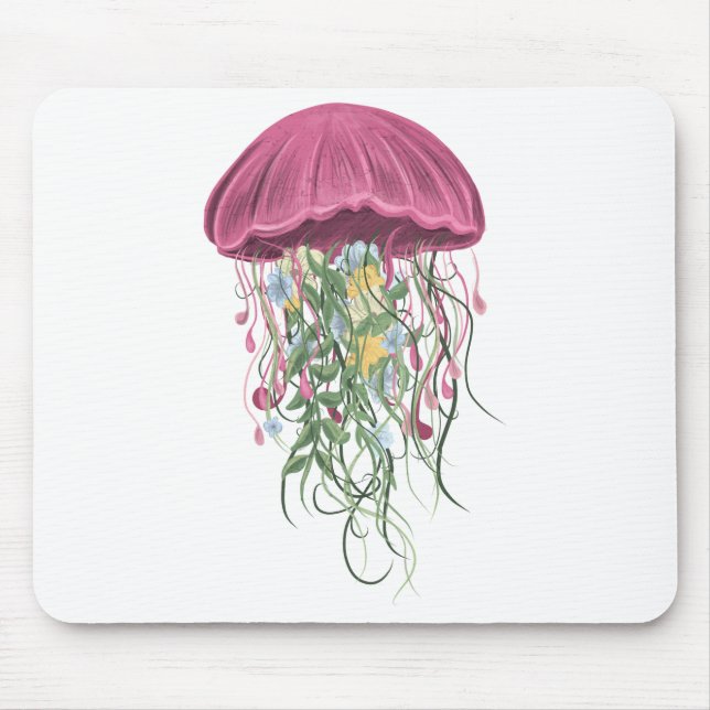 Jellyfish and Flowers Musmatta (Framsidan)