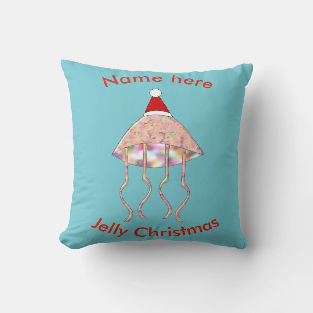 Jellyfish Anpassningsbar Pillow Party Kudde (Framsida)