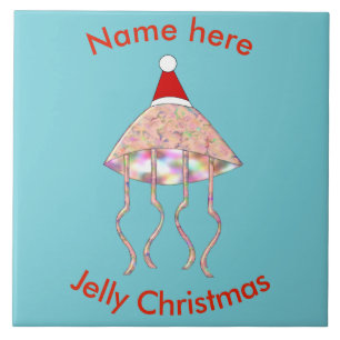 Jellyfish Anpassningsbar Tile Party Kakelplatta
