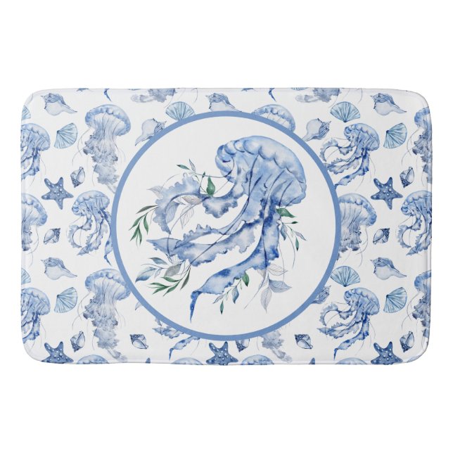 Jellyfish at the Shore Badrumsmatta (Framsidan)