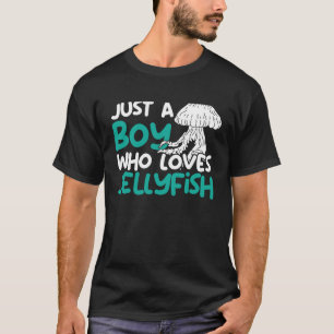 Jellyfish Boy Jelly Fish Aquarium Marine Biology T Shirt
