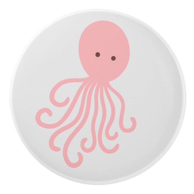 Jellyfish Ceramic pull Knopp (Framsidan)