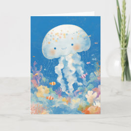 Jellyfish Coral Kingdom Glow Kort