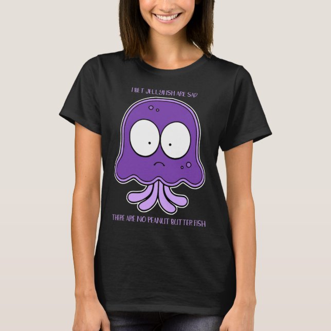 Jellyfish Costume Peanut Butter and Jelly 3 T Shirt (Framsida)