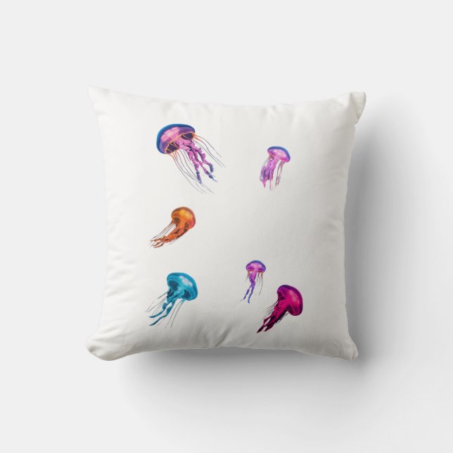jellyfish cushion kudde (Framsida)