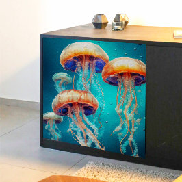 Jellyfish Decoupage-vävnadspapper