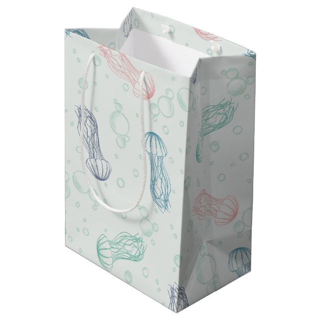 Jellyfish Drift Gift Bag (Baksidan Vinklad)