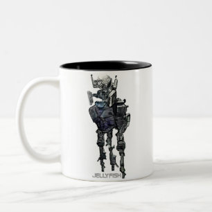 Jellyfish eller Chandelier UFO eller UAP Två-Tonad Mugg