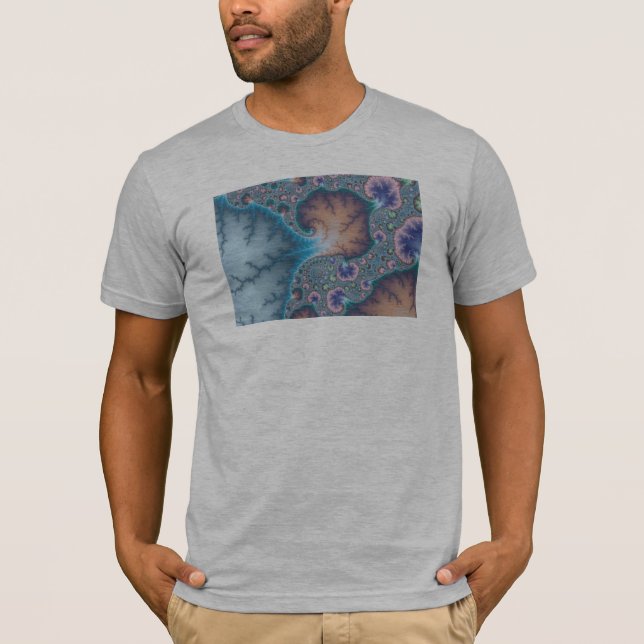 Jellyfish - Fractal T Shirt (Framsida)