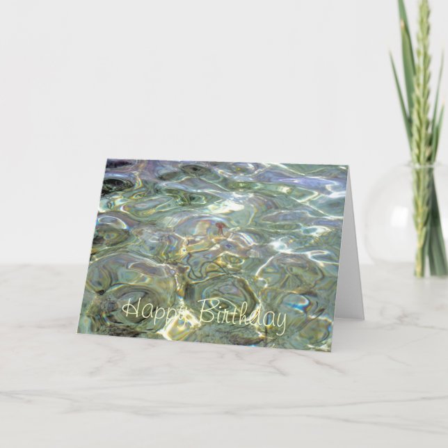 Jellyfish Grattis på födelsedagen Card Kort (Framsida)