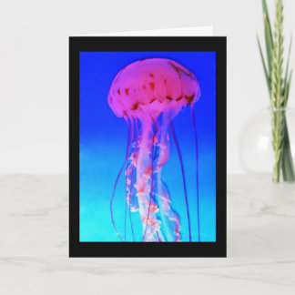 Jellyfish Greeting Card Kort