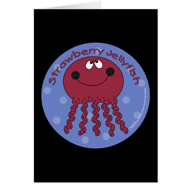 Jellyfish Hälsningskort (Framsidan)