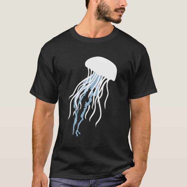 Jellyfish Hoodie T Shirt (Framsida)