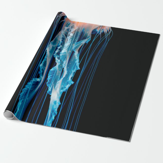 JELLYFISH I HAVET LIV LONDON PRESENTPAPPER (Utrullad)
