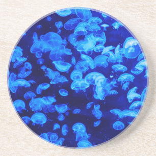 Jellyfish in Deep Blue Sea Underlägg