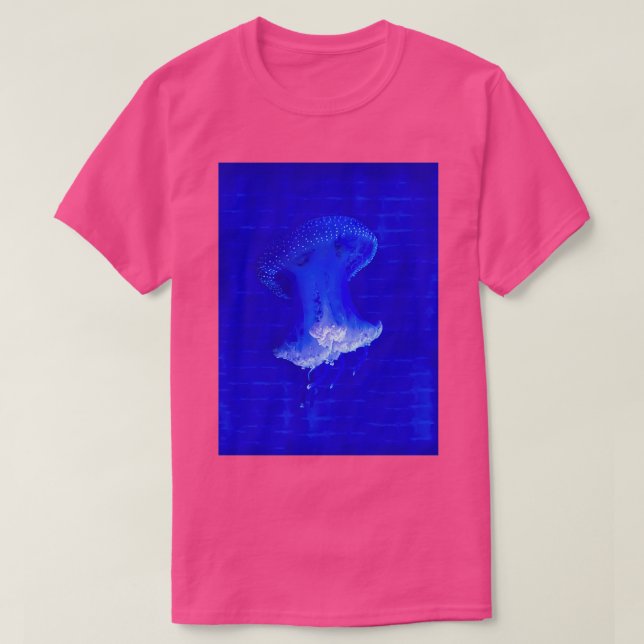 Jellyfish in the Aquarium T Shirt (Design framsida)