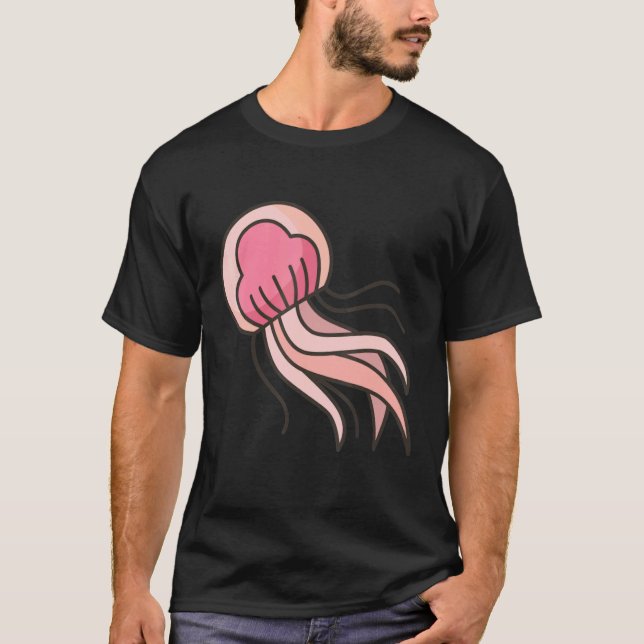 Jellyfish Jelly Fish 1 T Shirt (Framsida)