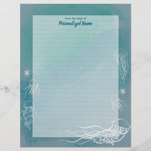 Jellyfish Jive Lining Brevhuvud (Framsida)