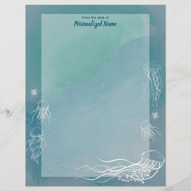 Jellyfish Jive, obeklädd Brevhuvud (Framsida)