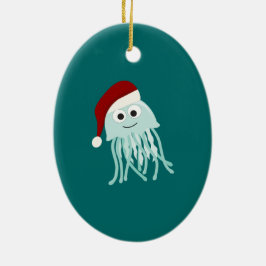 Jellyfish Julgransprydnad Keramik