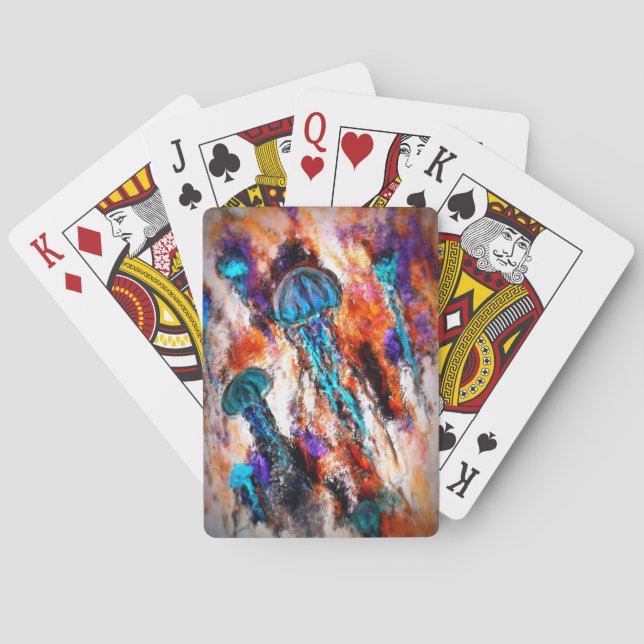 Jellyfish Jump Electric Kortlek (Baksidan)