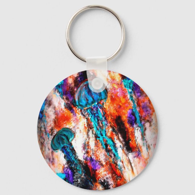 Jellyfish Jump Electric Nyckelring (Framsida)