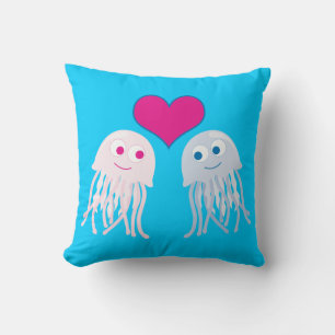 Jellyfish Kärlek Kudde