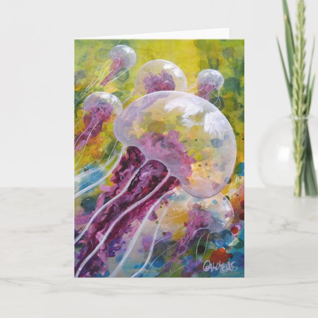 ’Jellyfish’ Kort (Framsida)