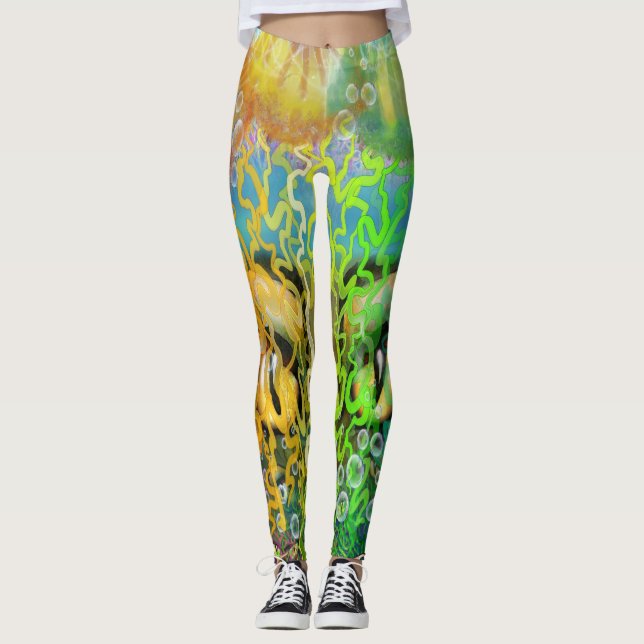 Jellyfish Leggings (Framsida)