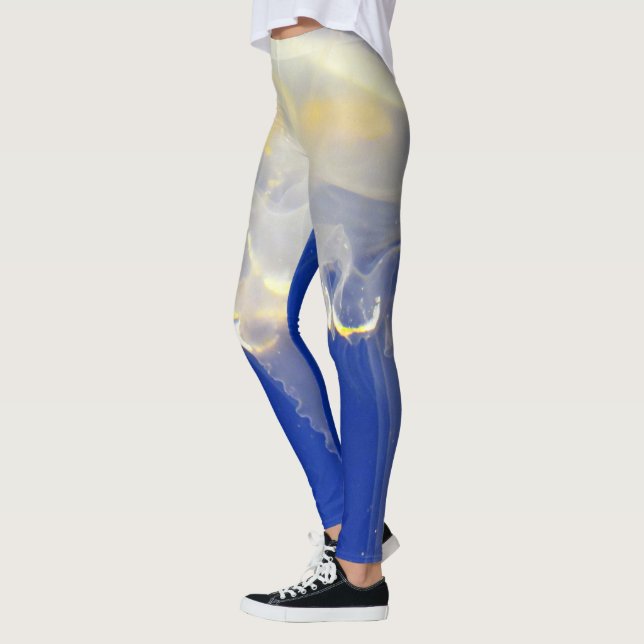 Jellyfish Leggings - Foto av en maneter (Vänster)