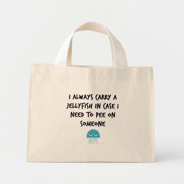 Jellyfish Mini Tygkasse (Framsidan)
