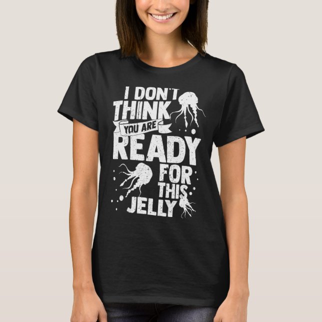 Jellyfish Ocean Ephyra Creature Smack T Shirt (Framsida)
